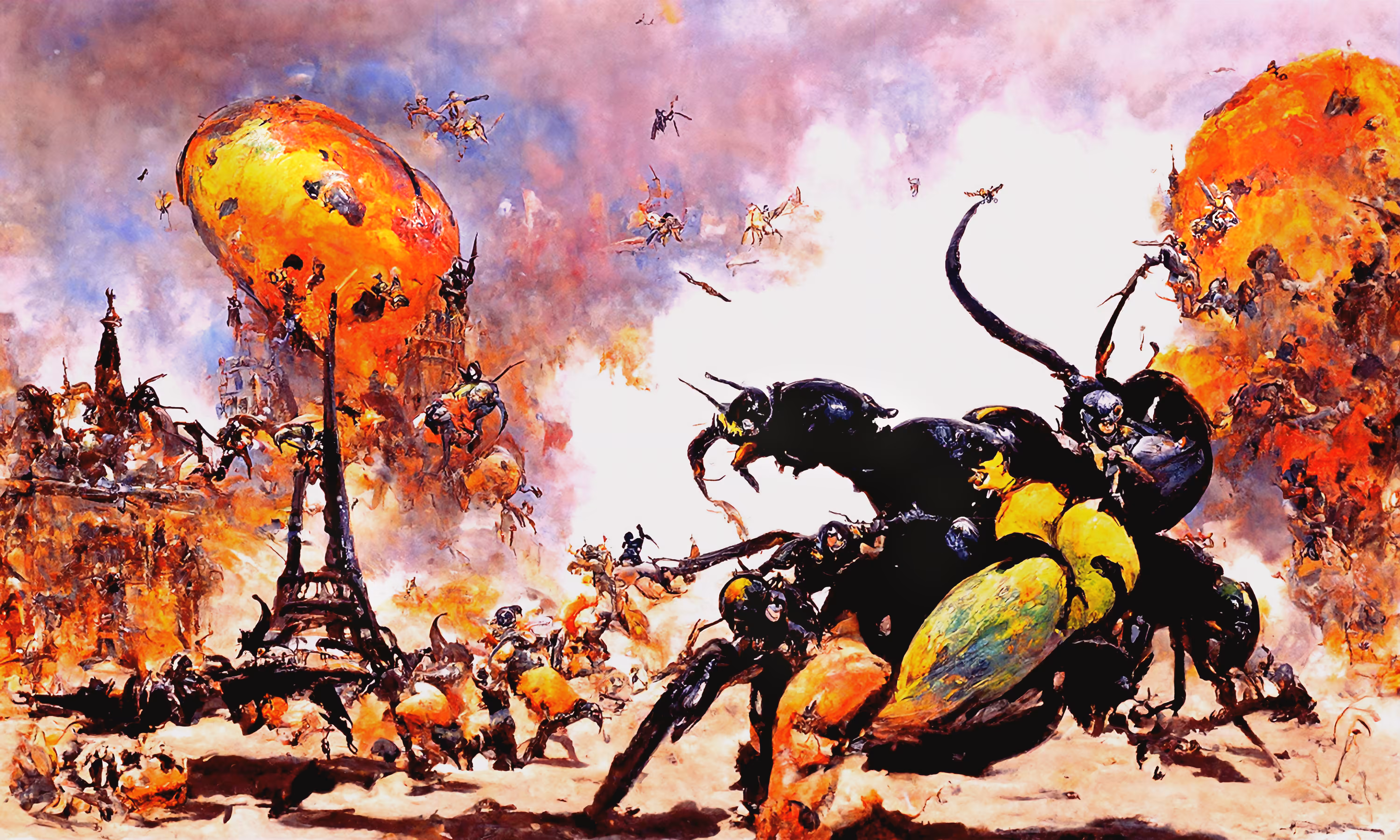 Beautiful Warfare - Animal Wars 6 (Wasp)