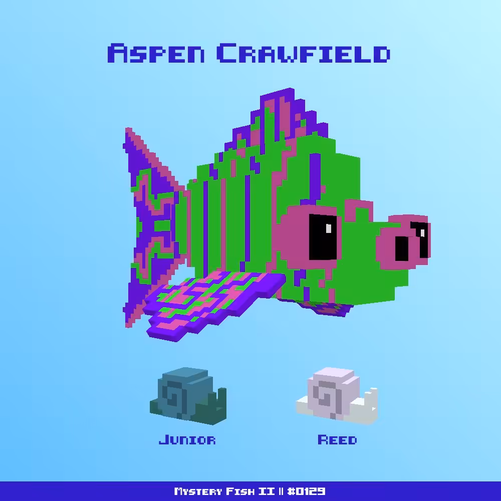 Aspen Crawfield :: Mystery Fish 0129/1000