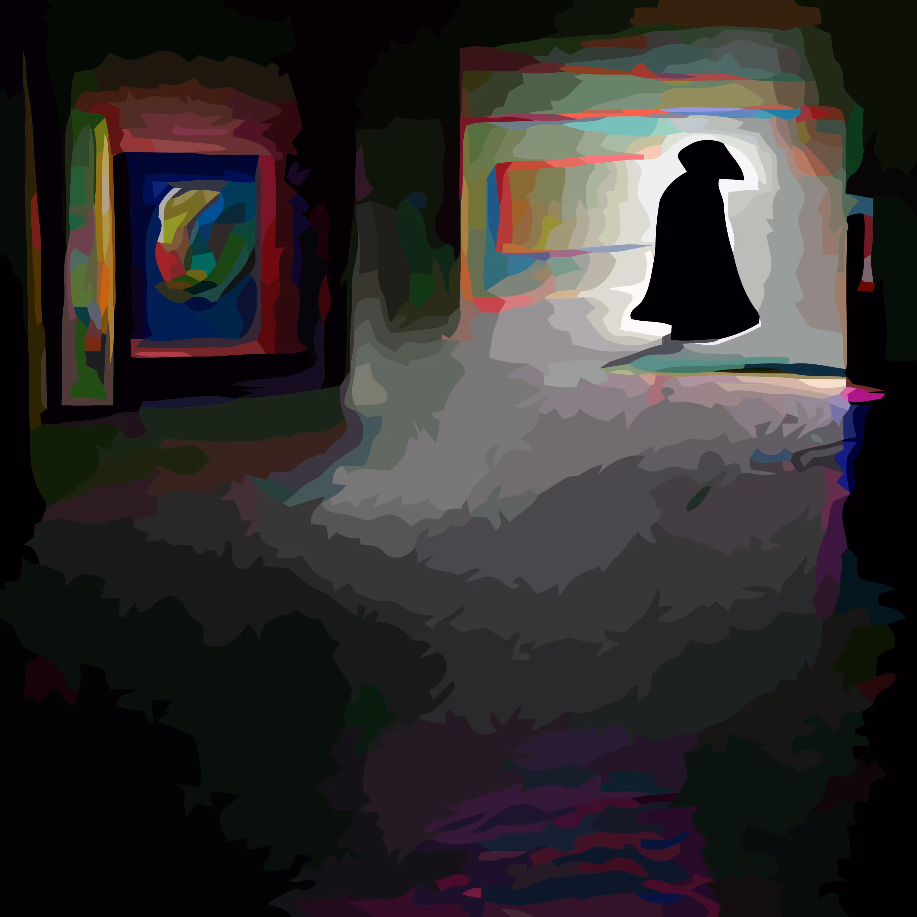 Cloaked Figures #004