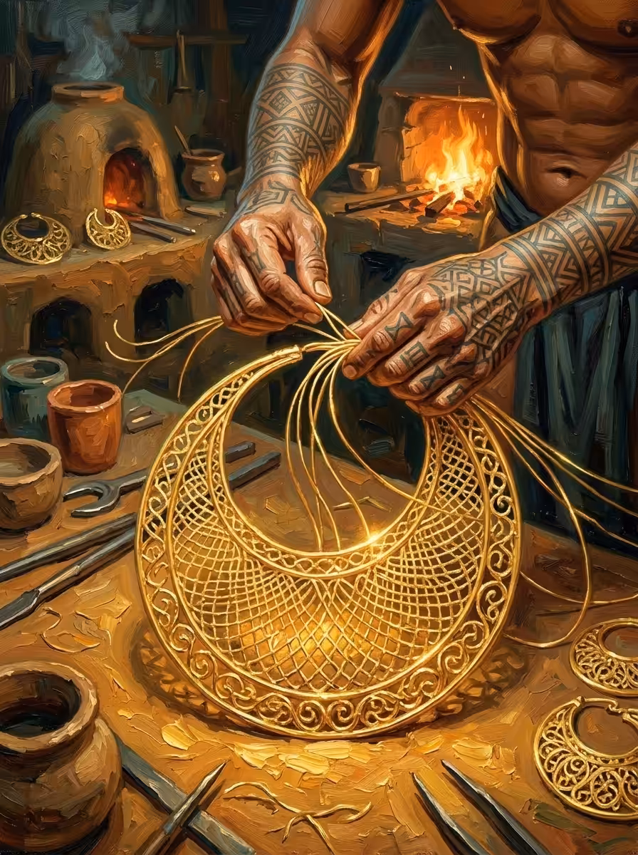 54-Zenú-The Dance of the Filigree