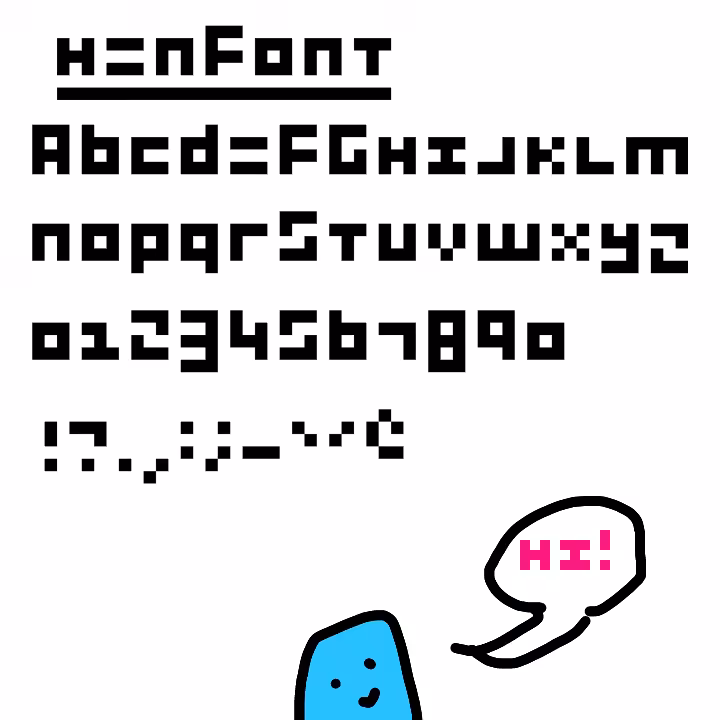 H=NFONT