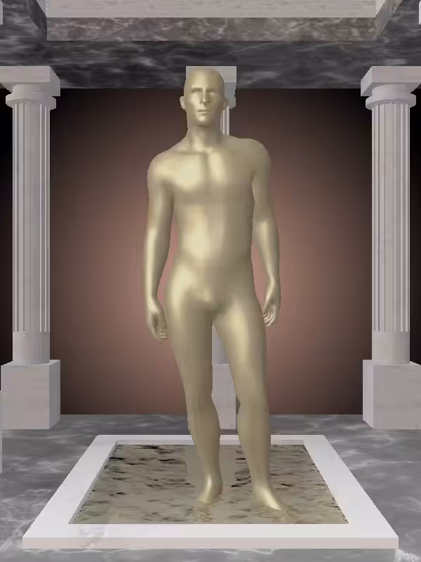 HeavenComputer: The Excited Faded Gold Man #6510