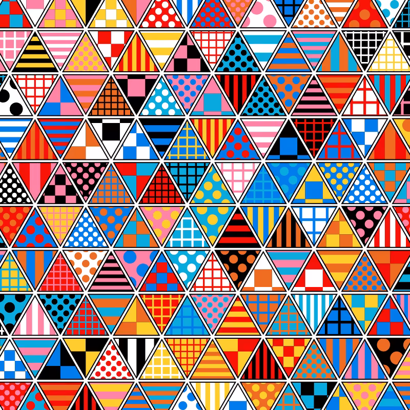Triangle Tile #18