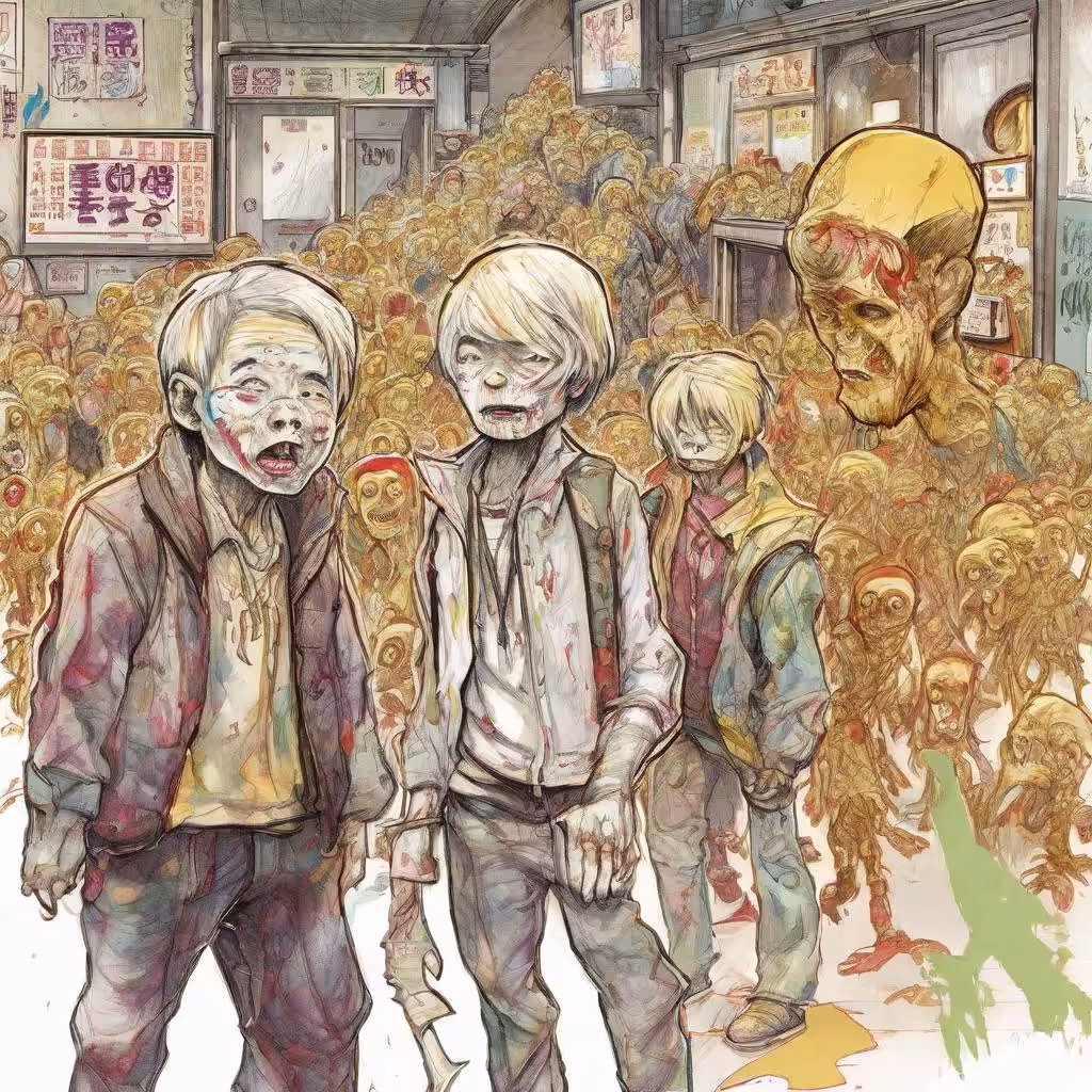 Zombie Fashion Art