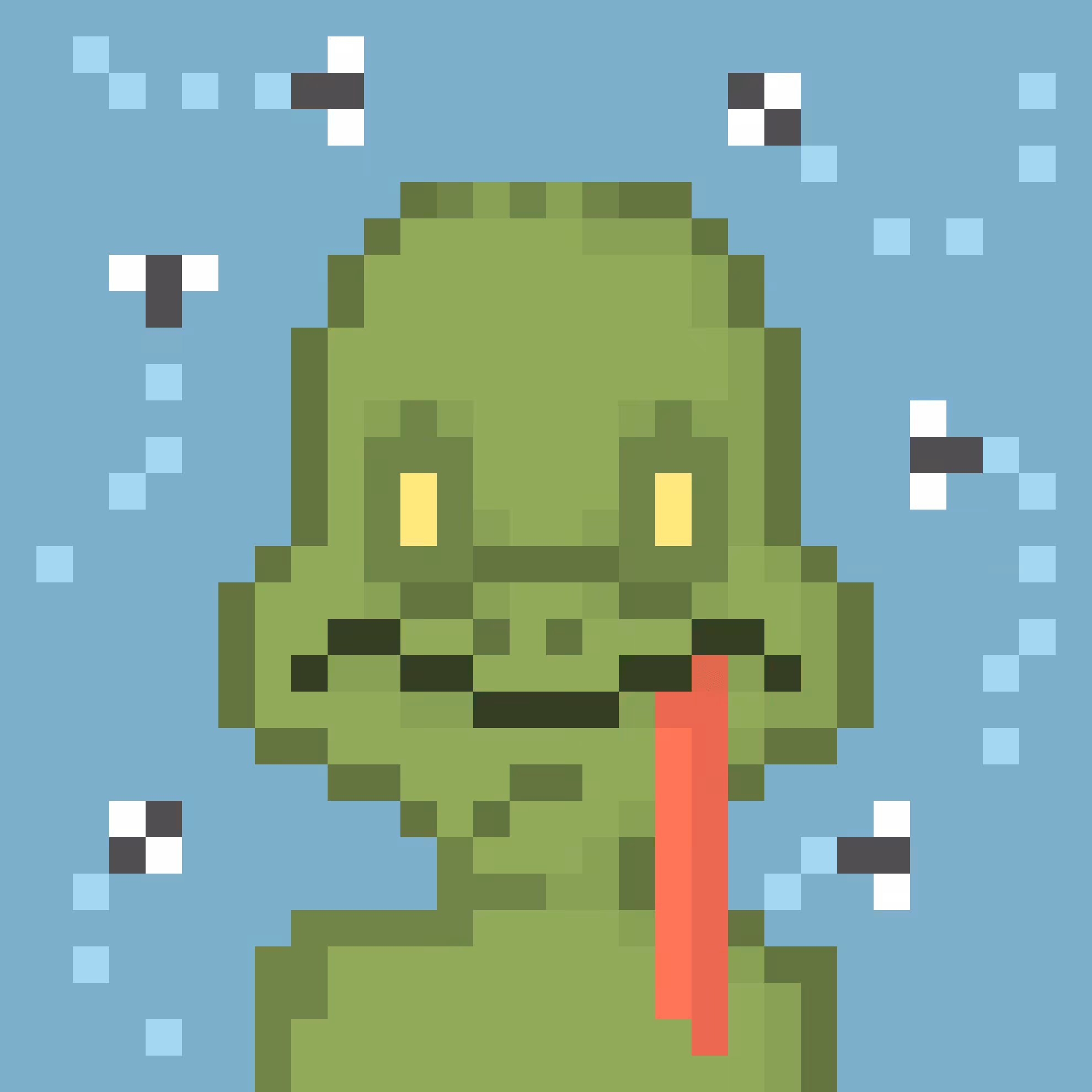 Pixel Head #S125