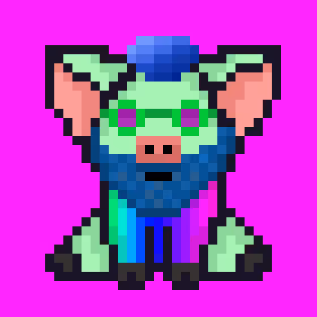 Punk Pig #00079
