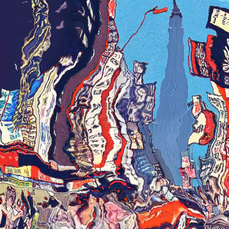 IMAGINARY NEW YORK IN UKIYO-E #1