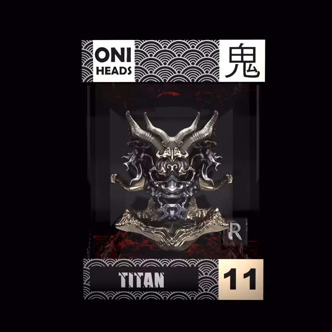 #11 TITAN - ONI HEADS