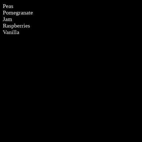 Grocery List #152