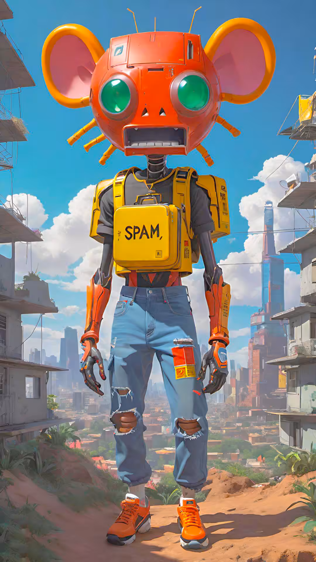 Spam Mouse Cyborg 