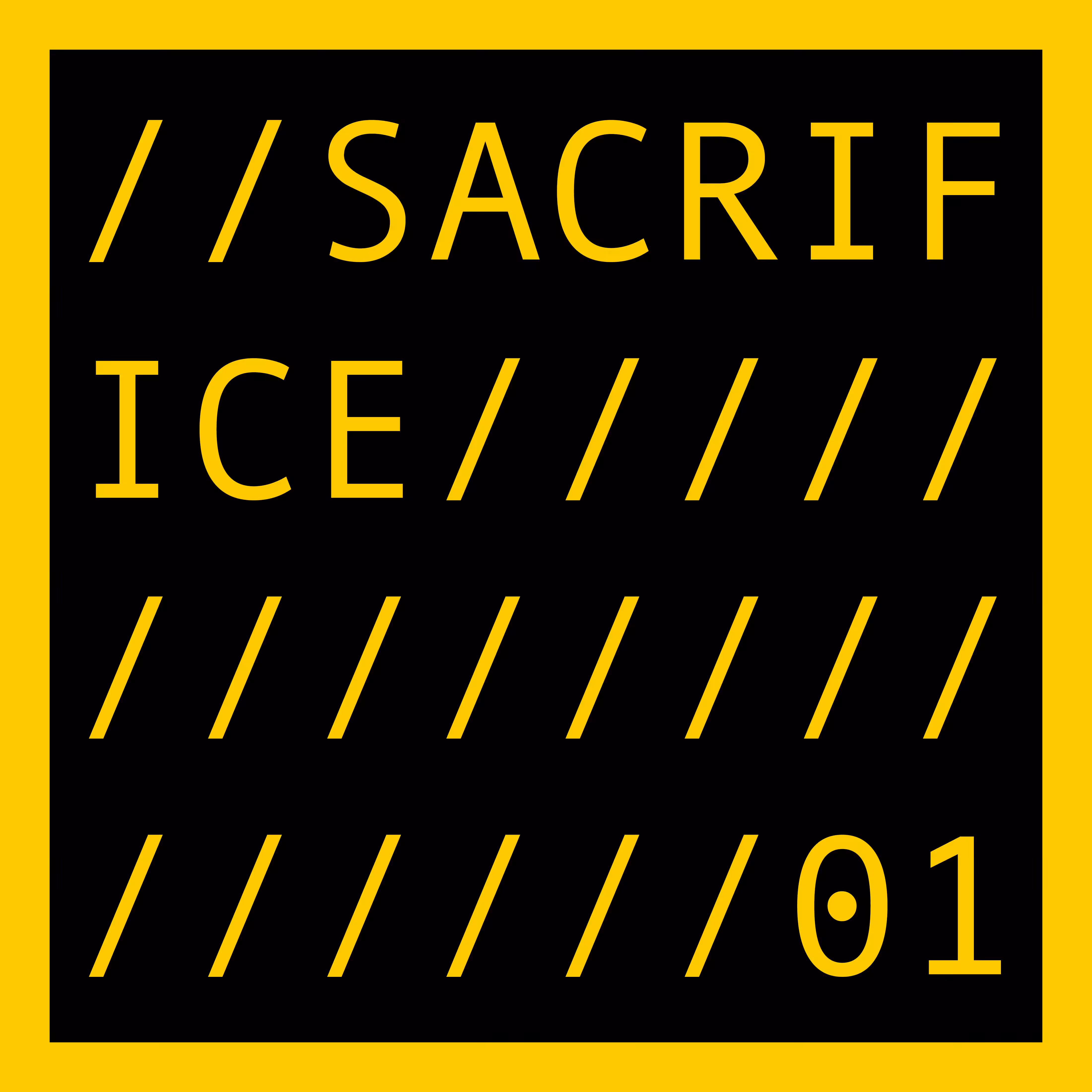 OPEN EDITION: SACRIFICE 01