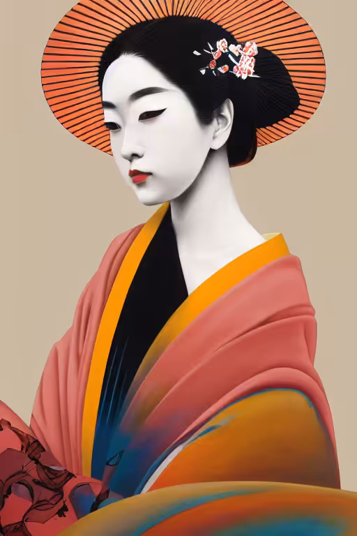 Surreal Japan Geisha 9