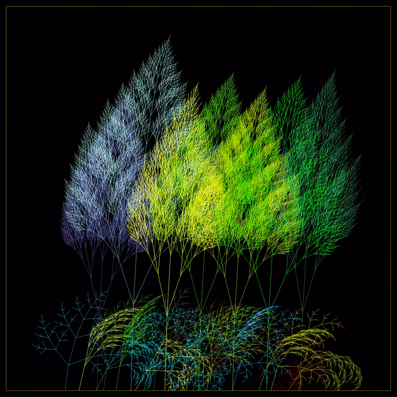 Fractal Forest #149