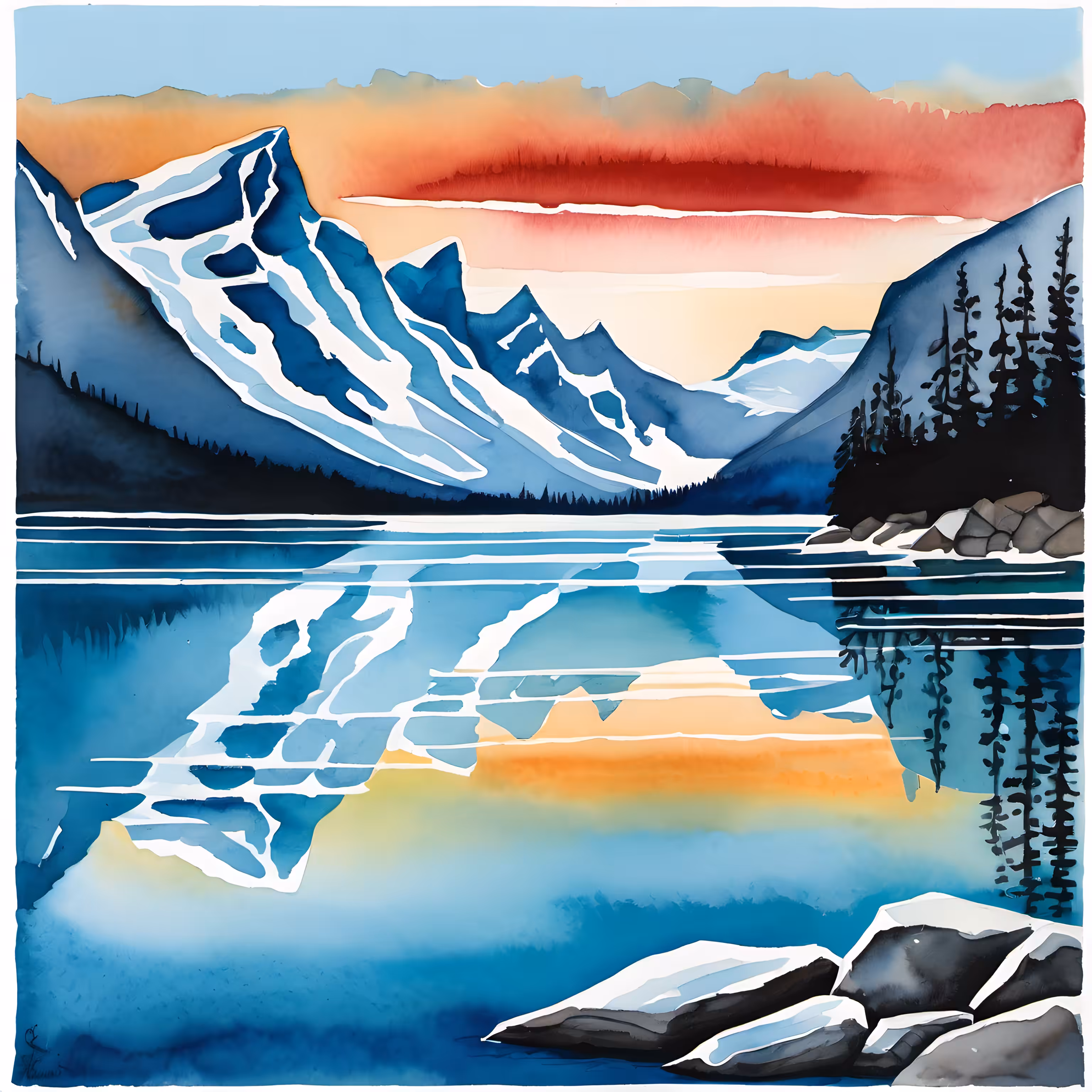 Glacial Lakes #48