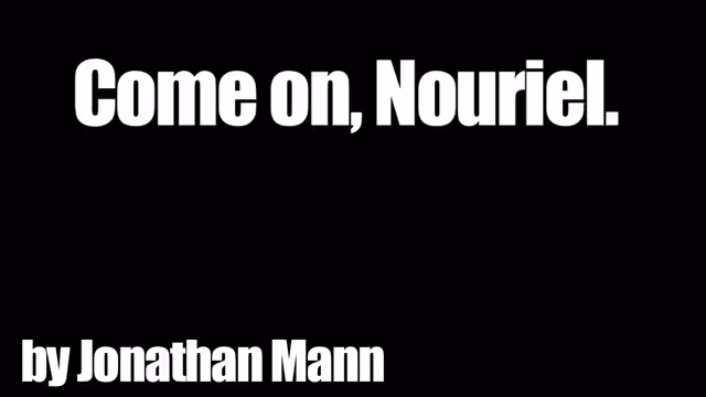 Come On, Nouriel | Song A Day #00081