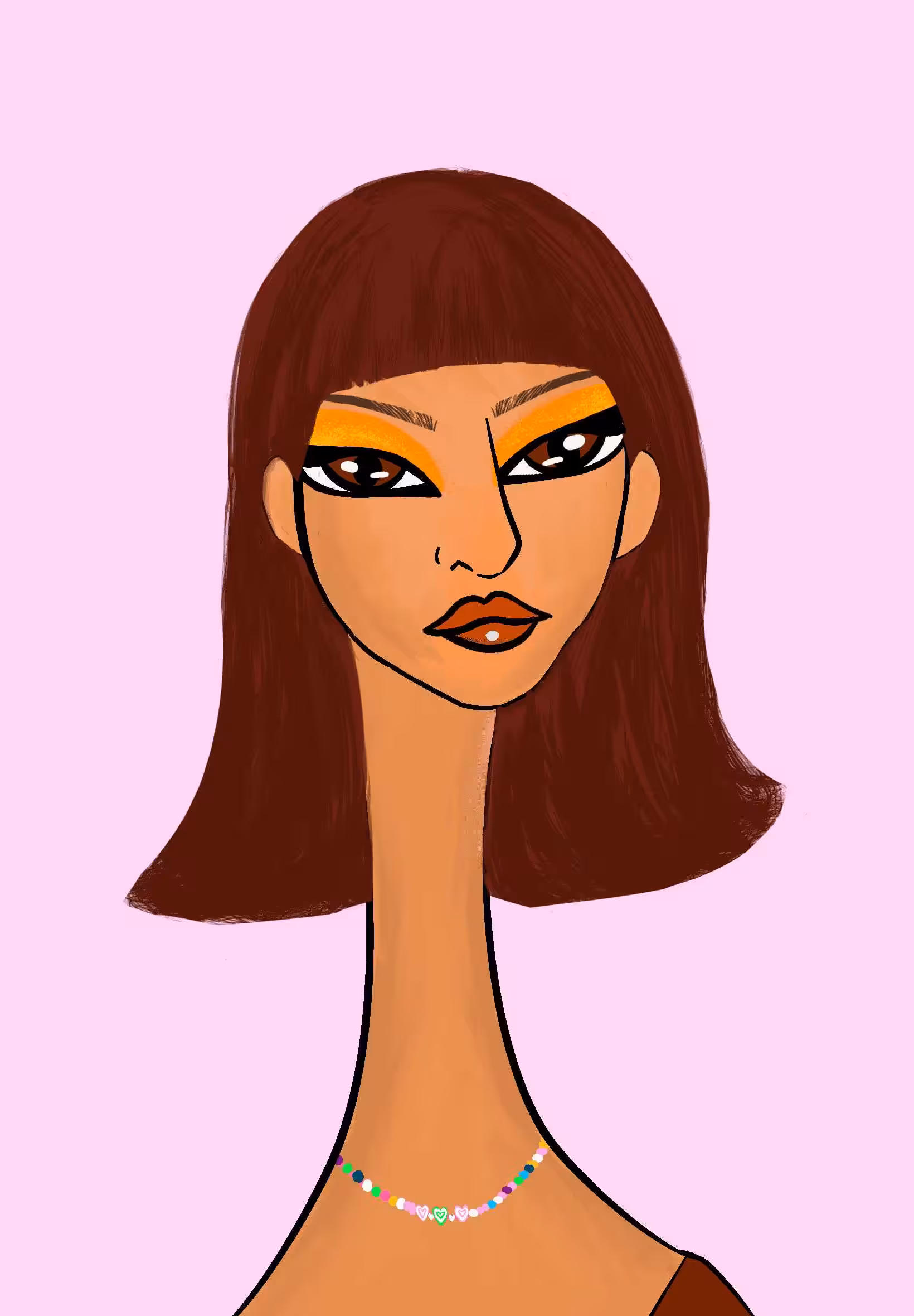 Long Neckie Ladies: Long Neckie Lady #120
