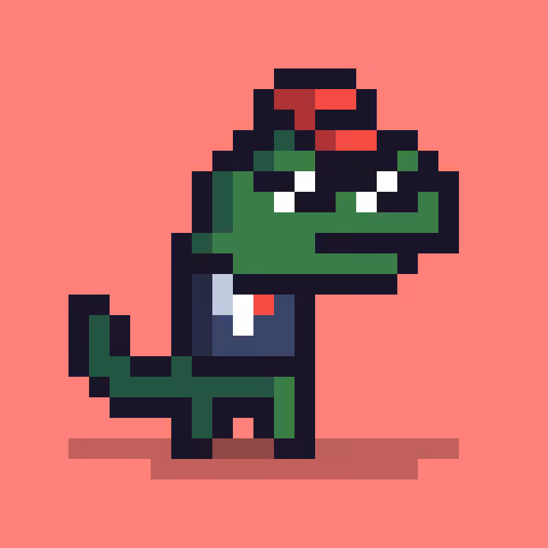 Pixel Dinos #140