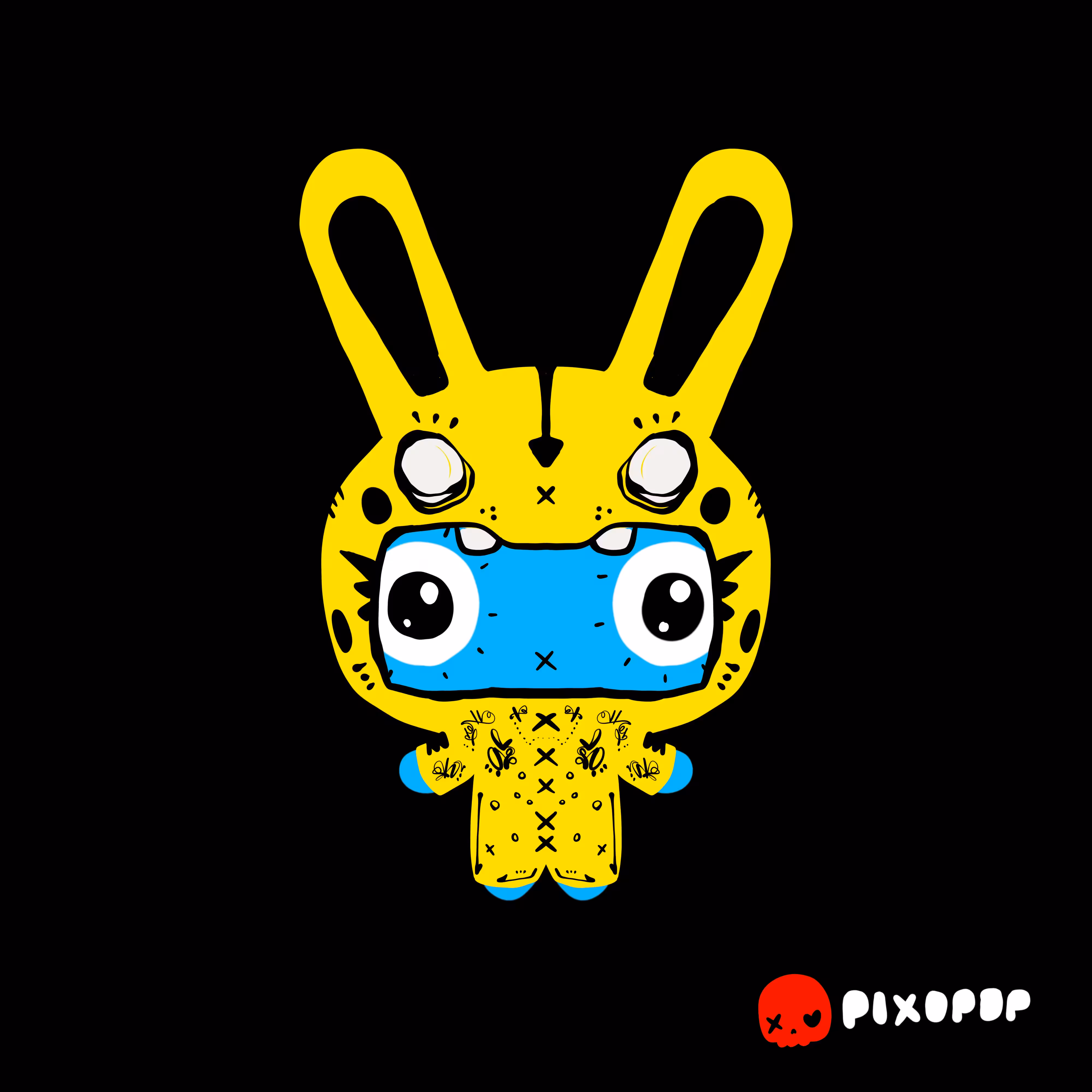 PIXOPOP CUTIES: Stitch Bunny #167
