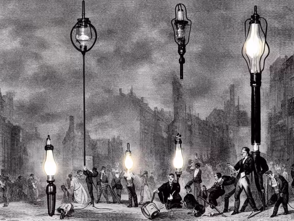 Street Light Scene #C1809