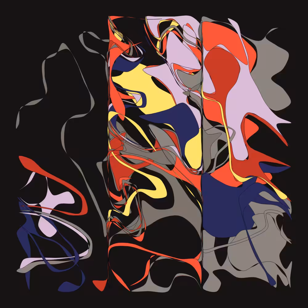 Geometric colorful shapes 3 #110