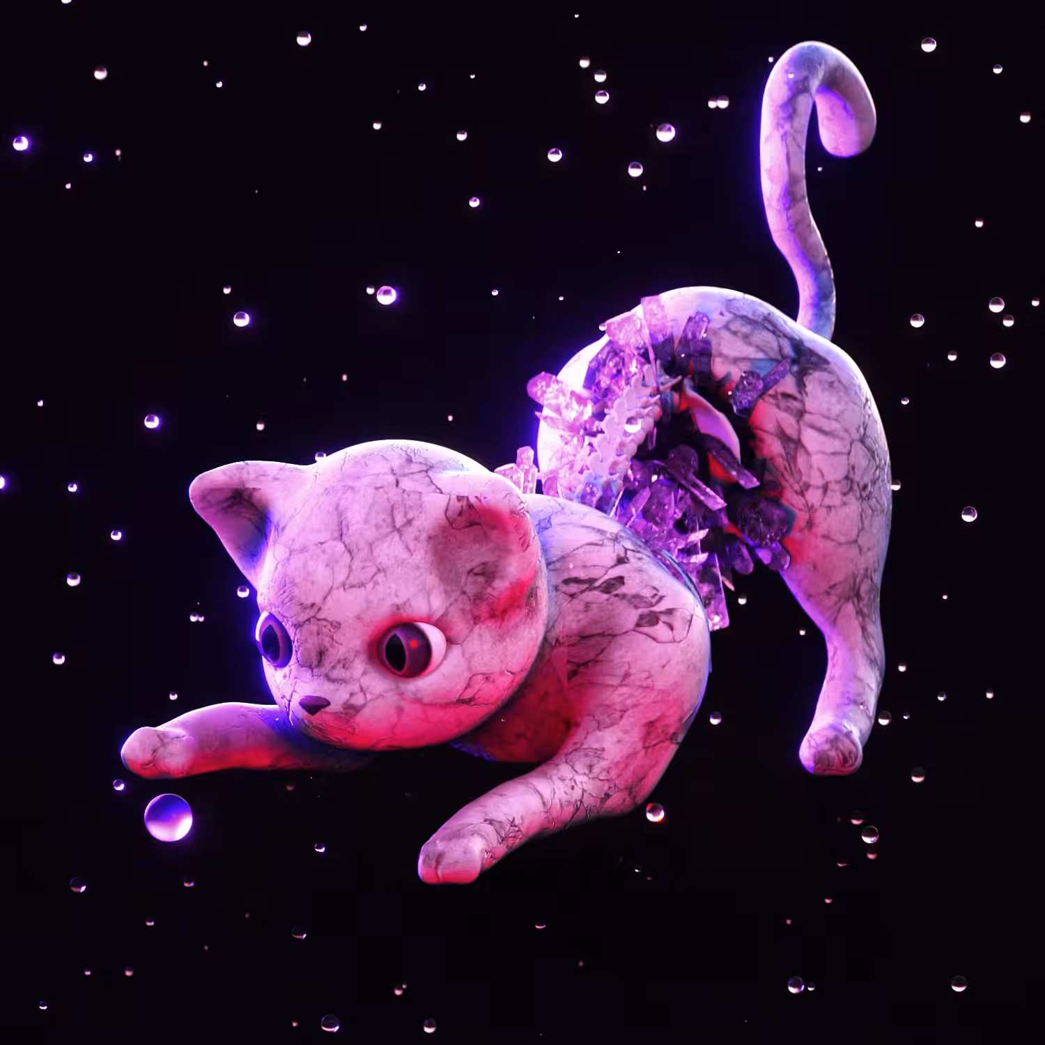 The Wild Crystal Cat
