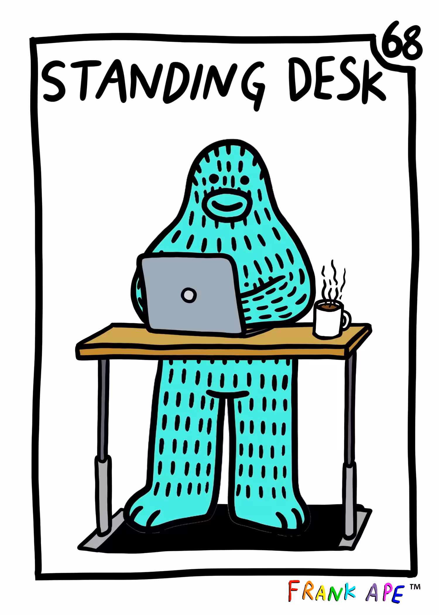 Frank Friends #68 - Standing Desk