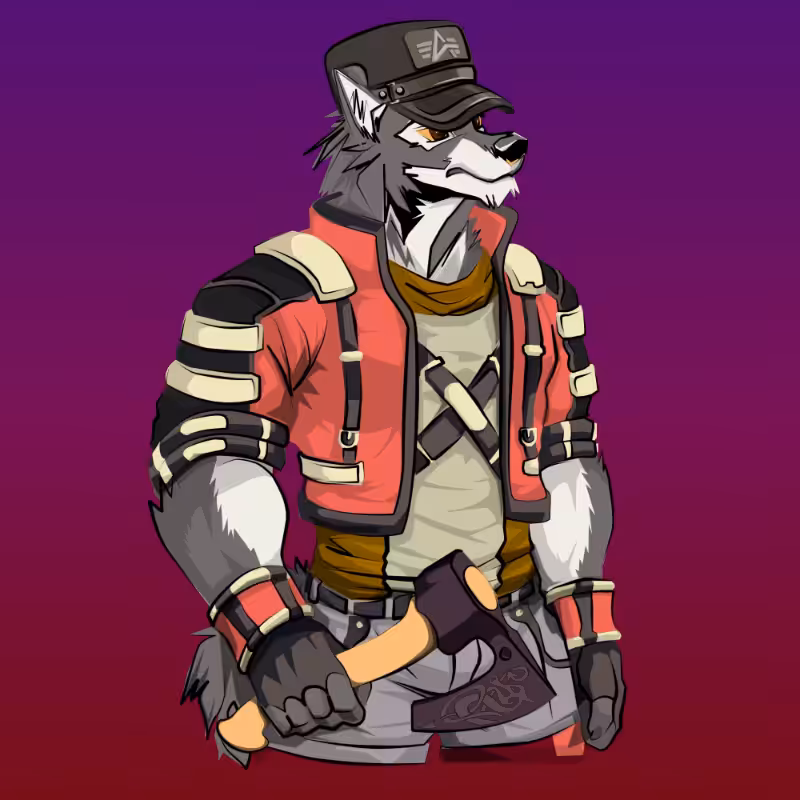 Wolf-soldier #17