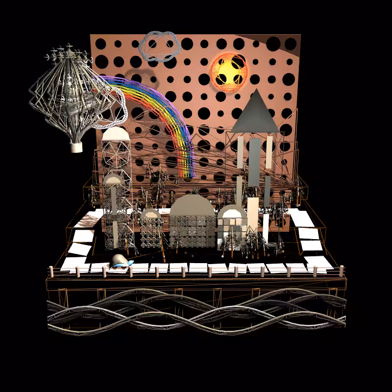 Paper Art 3D #166