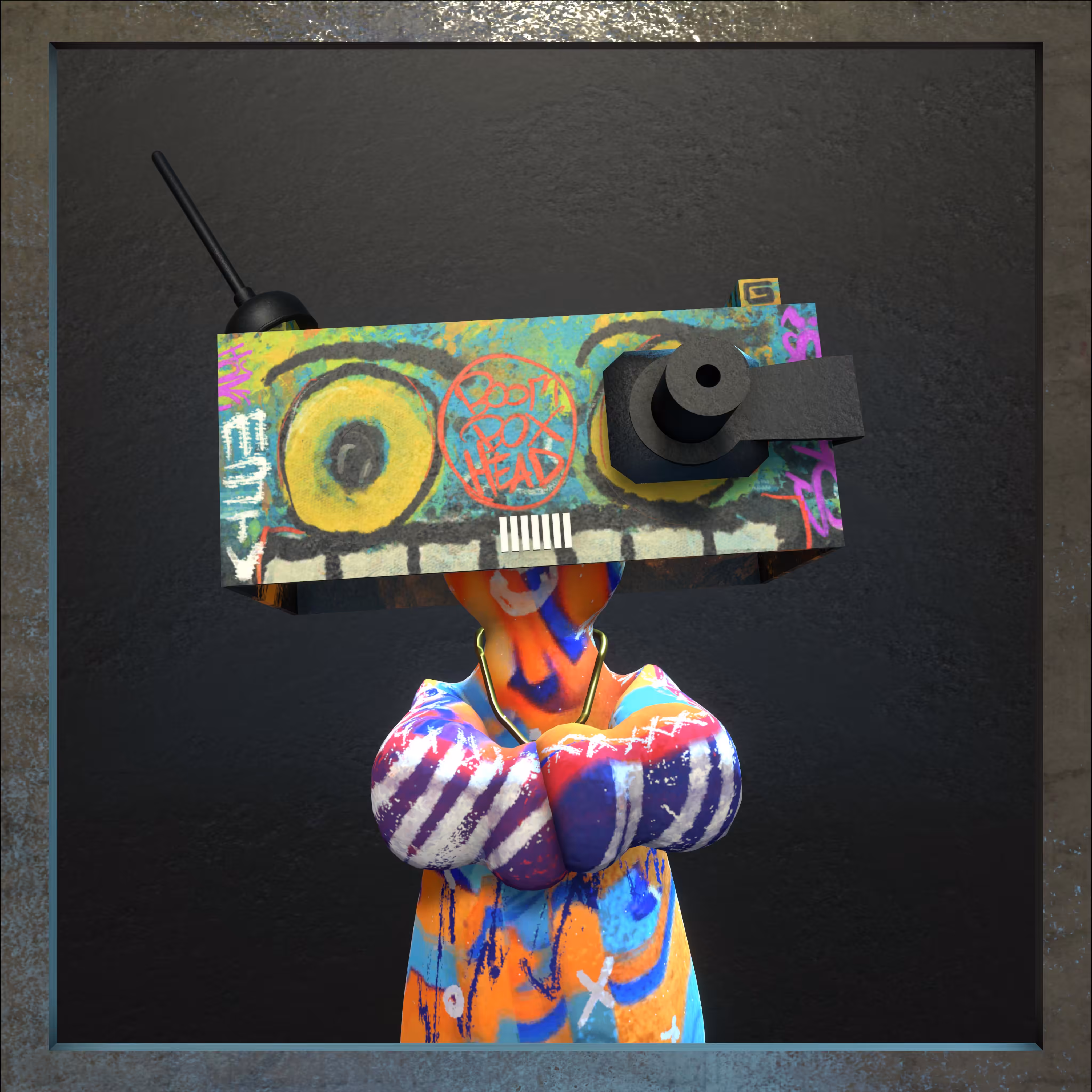 Boomboxhead #275