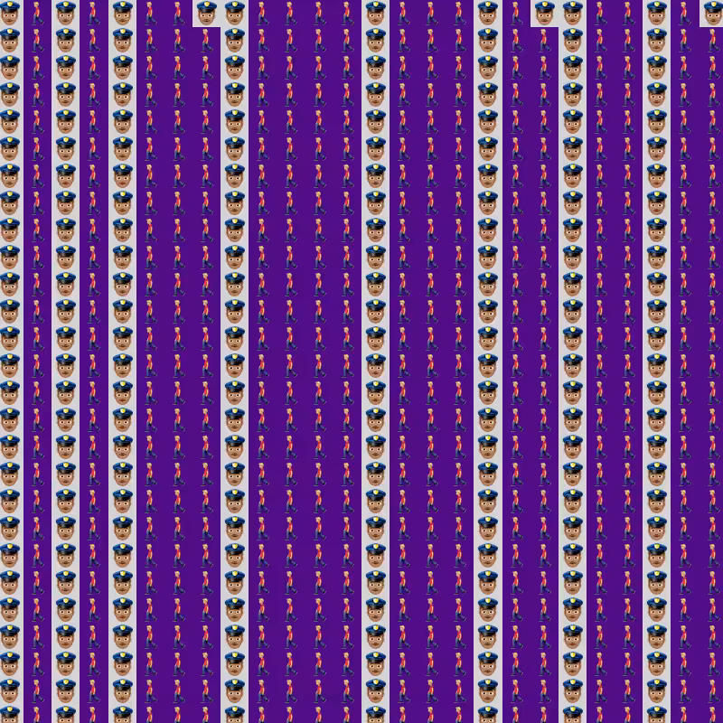 Elementary Cellular Emoji Automata #220