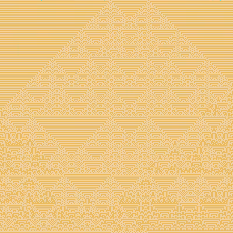 Totalistic Cellular Automata #445