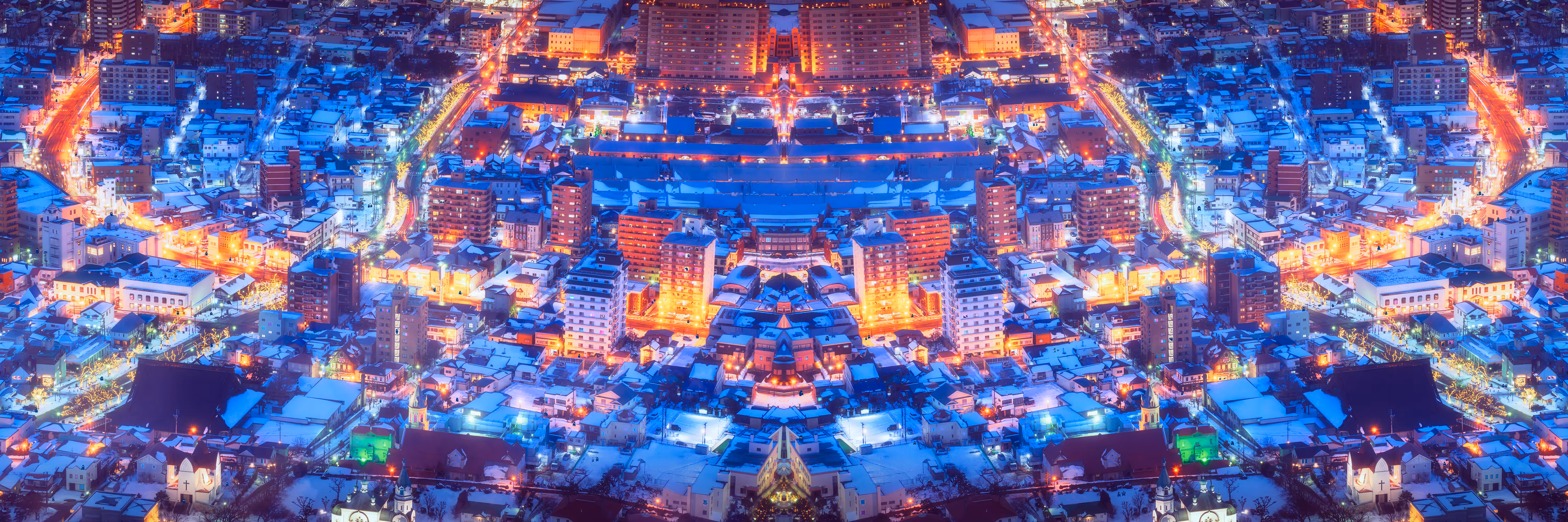 City shade of blue
