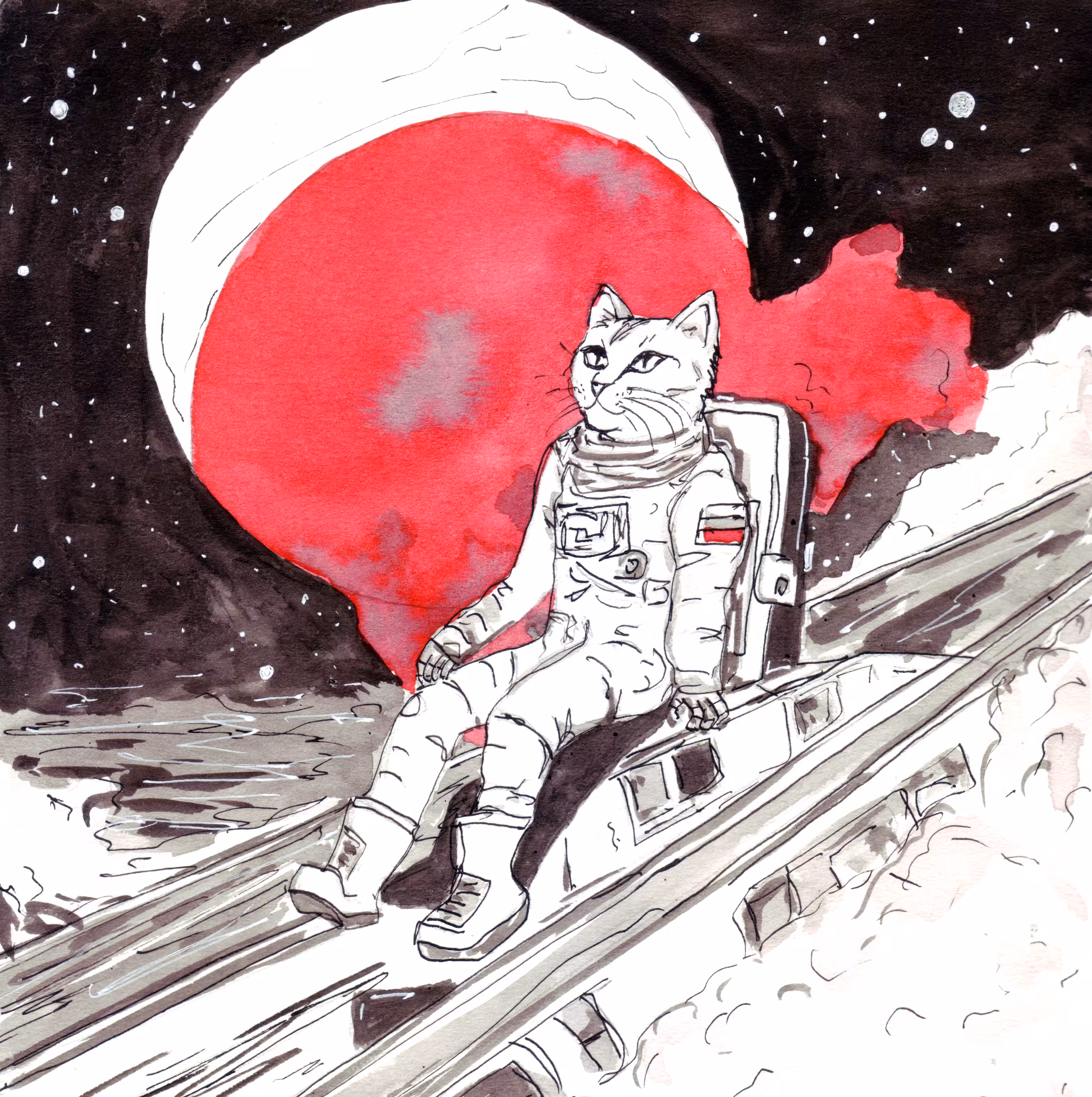 Inktober: Nomadic