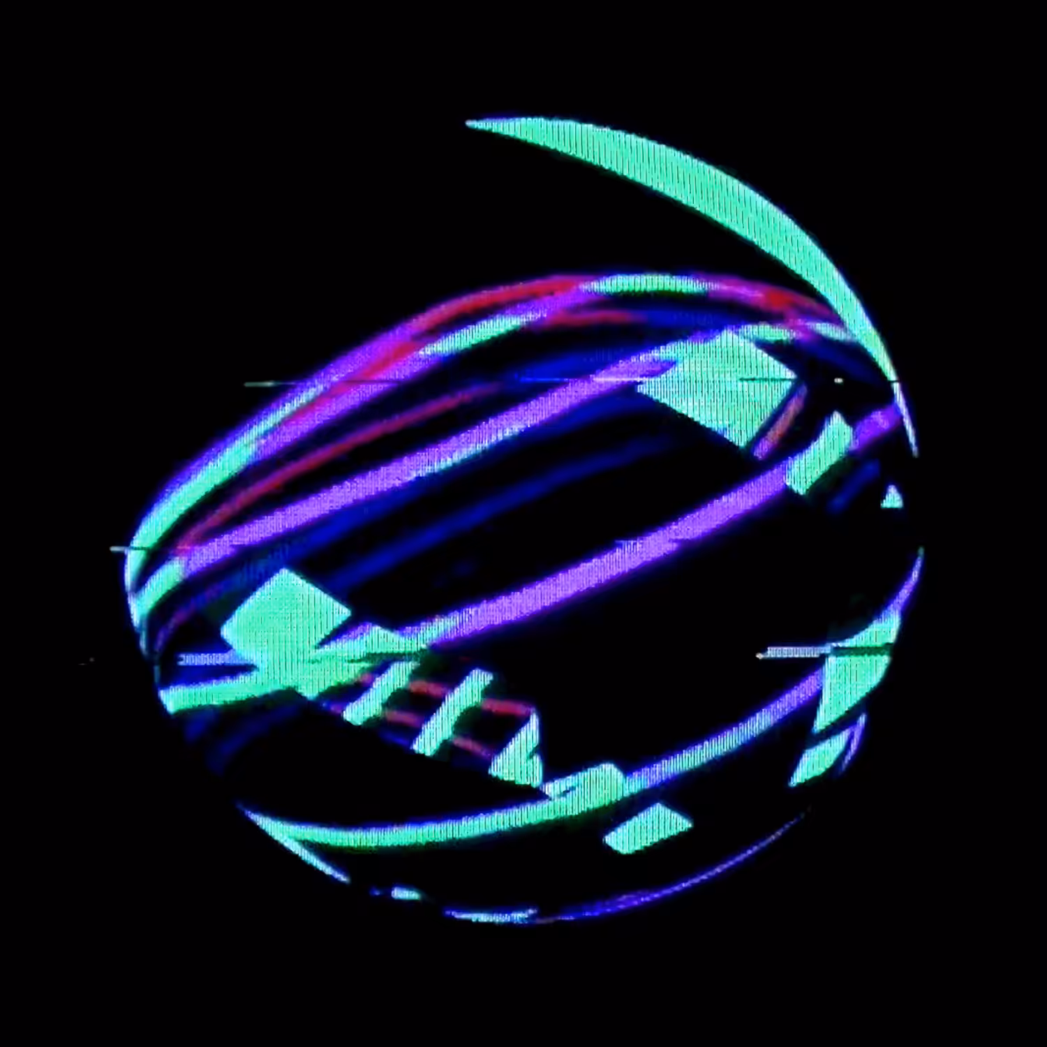 GLITCH ORB 03