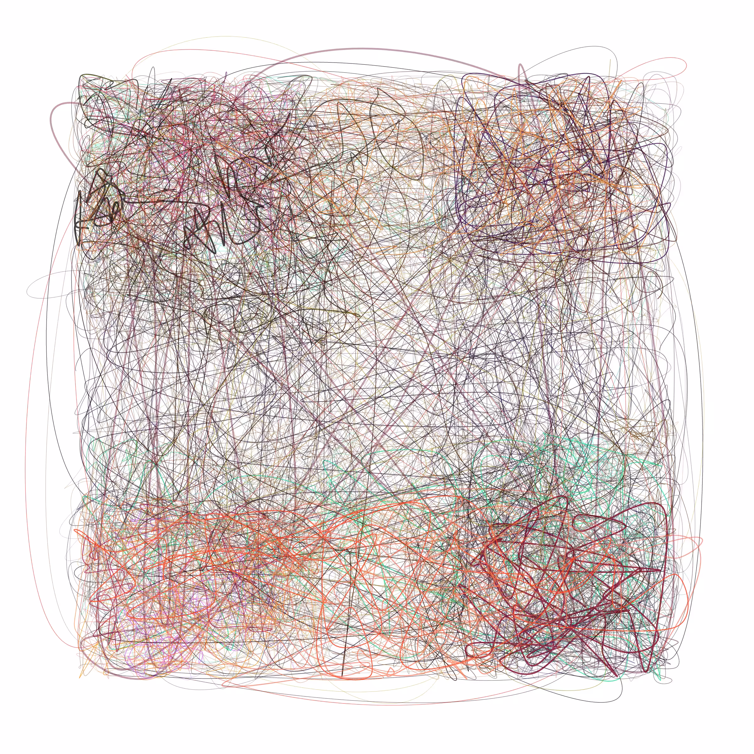 Scribbled Boundaries #216