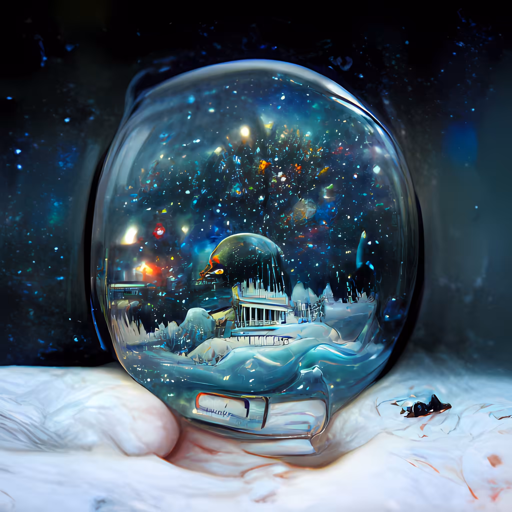 Holiday Snowglobe #09
