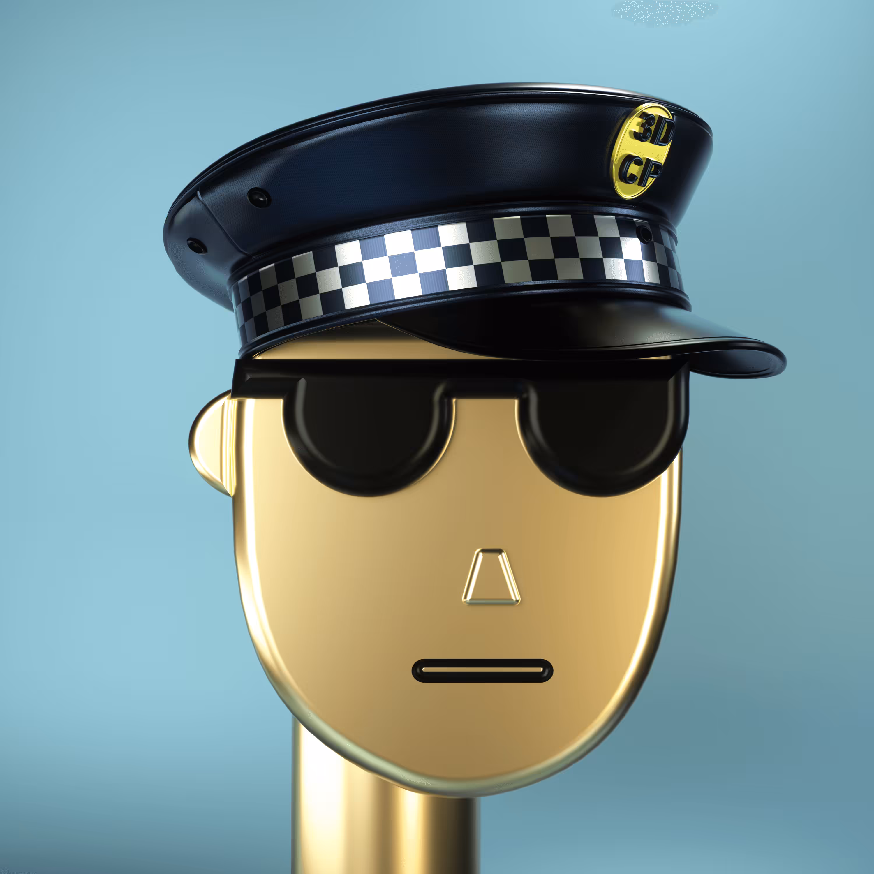 3D Chrome Punk #0314