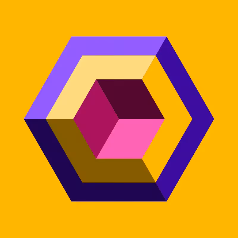 Hexagones - Art for Bots #17
