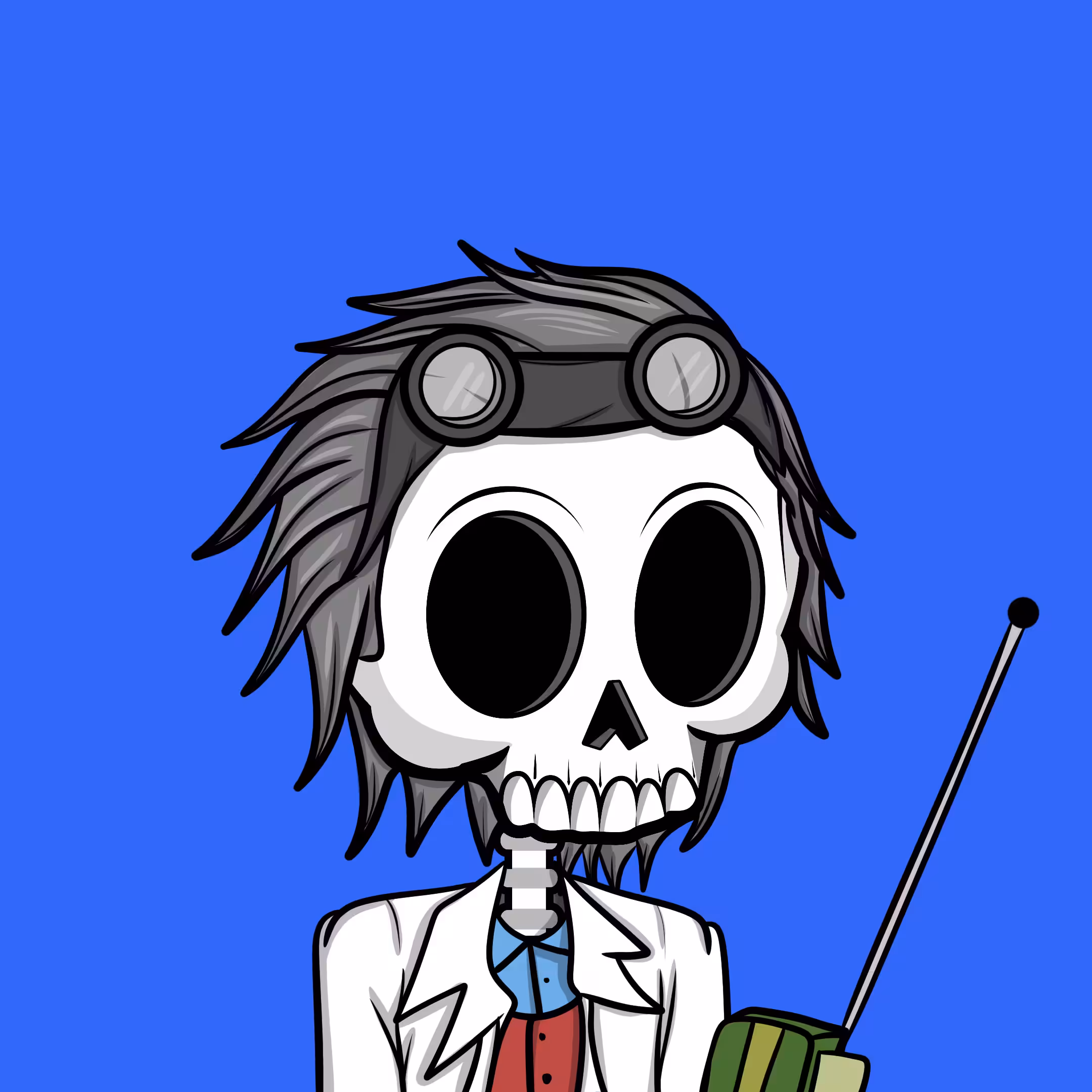 Edgar The Skeleton - Dr. Emmet Back To The Future #212