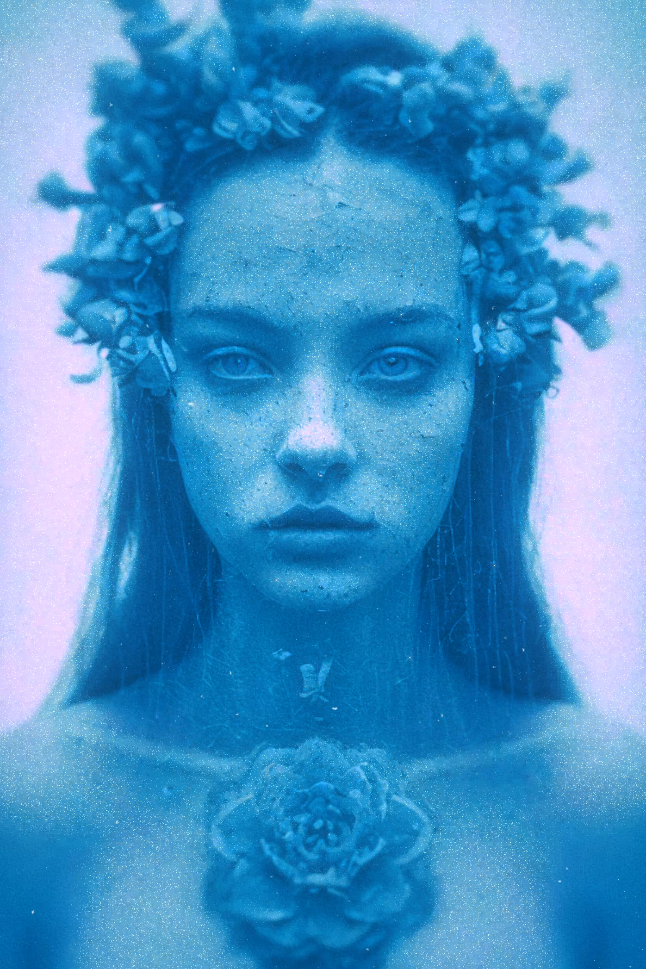 colored perceptions : flower web 🪞