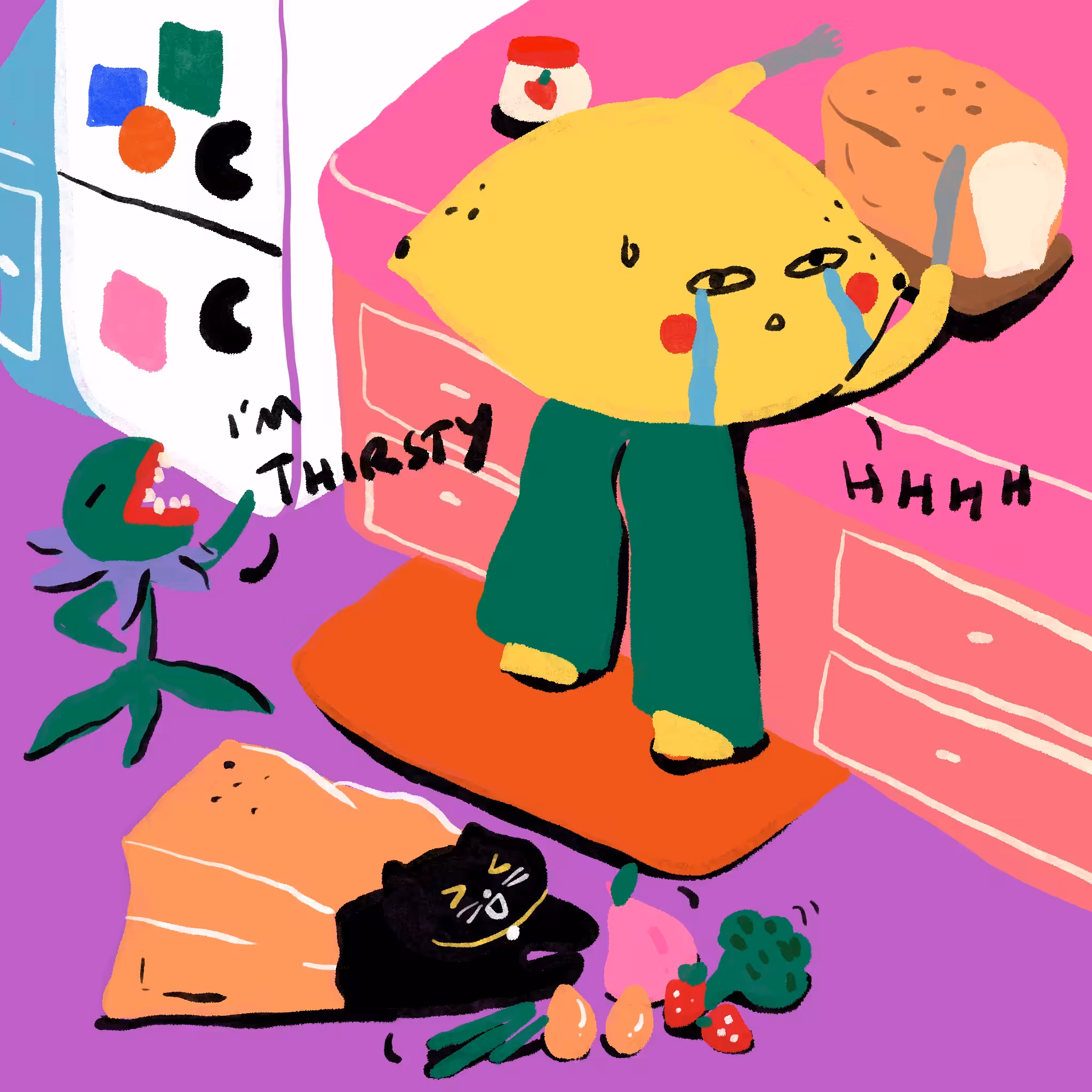 Messy Morning #4
