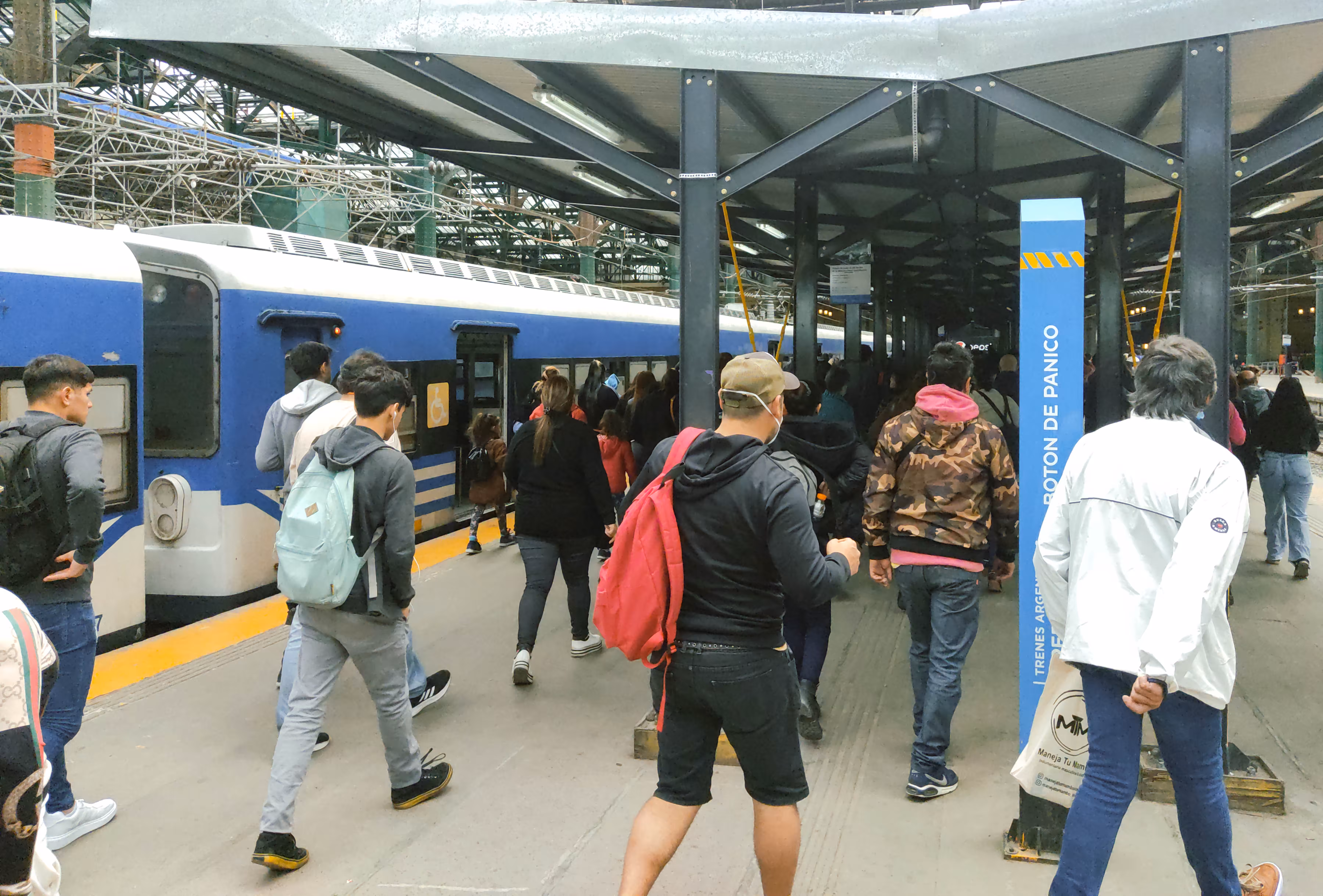 Tren Roca: Desembarque en Constitución