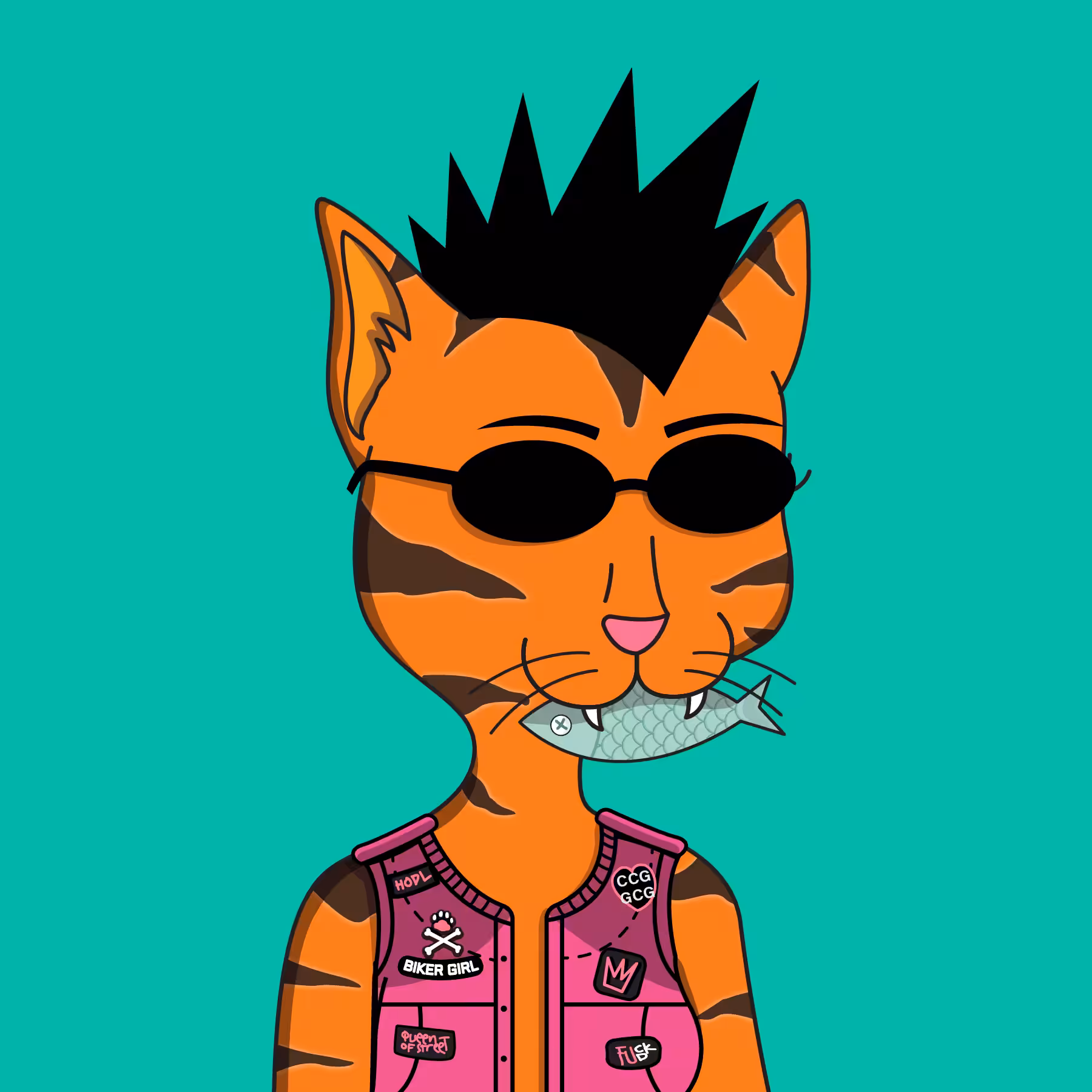 Girl Cat #92