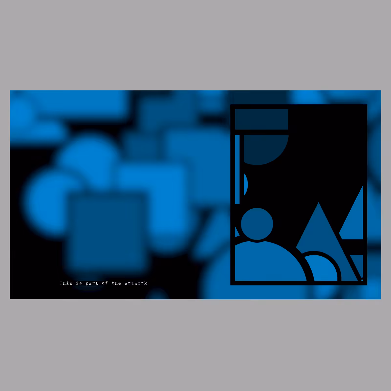 This is part of the artwork
