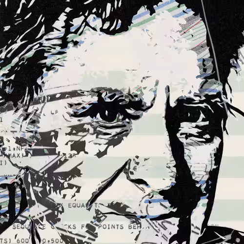 THE GENERATIVE PORTRAIT COLLECTION OF ROBERT MALLARY: Generative Portrait of Robert Mallary #581