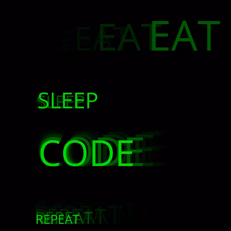 Eat Sleep Code Repeat #9