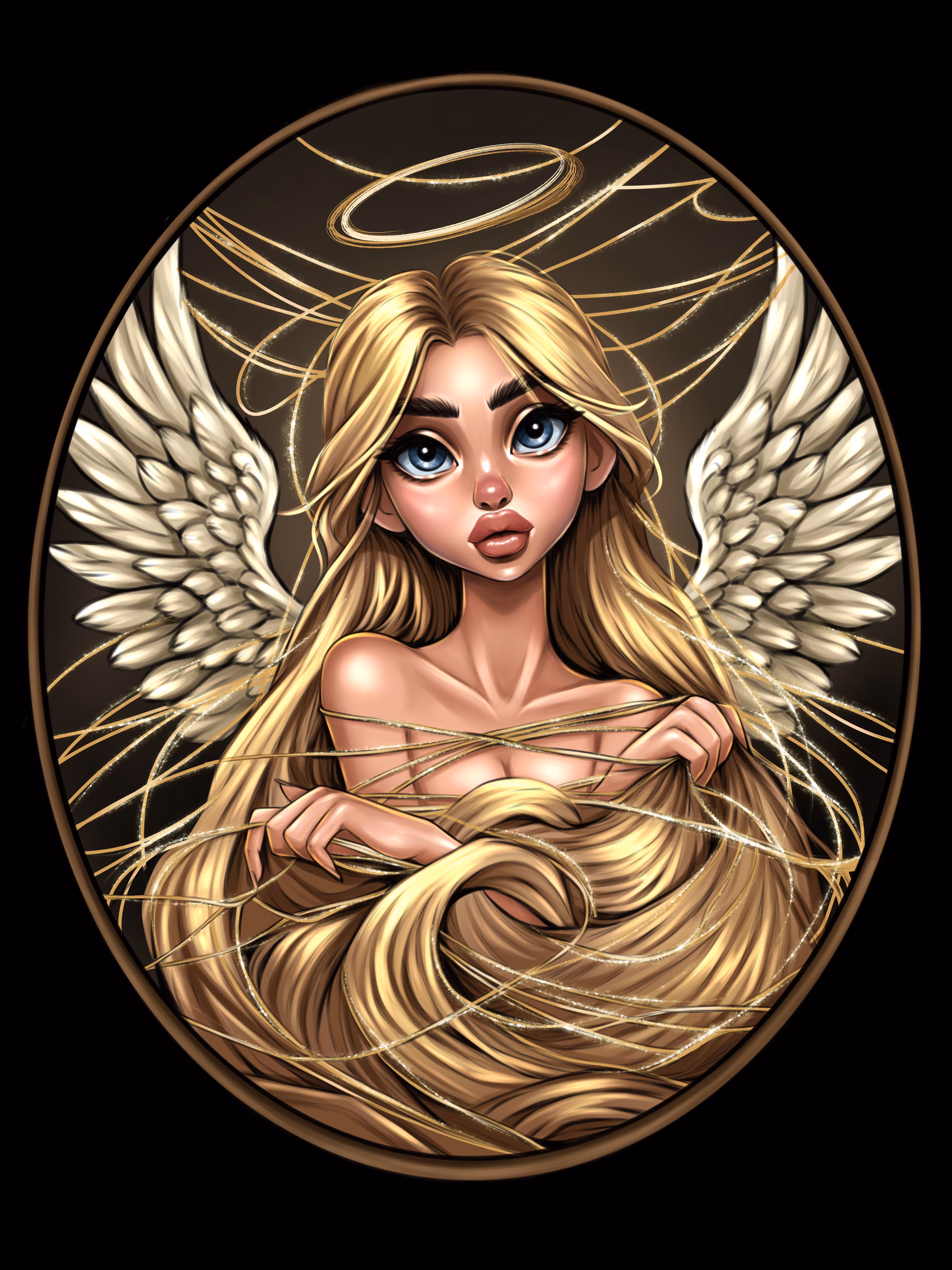 Inktobers Angels: Weave