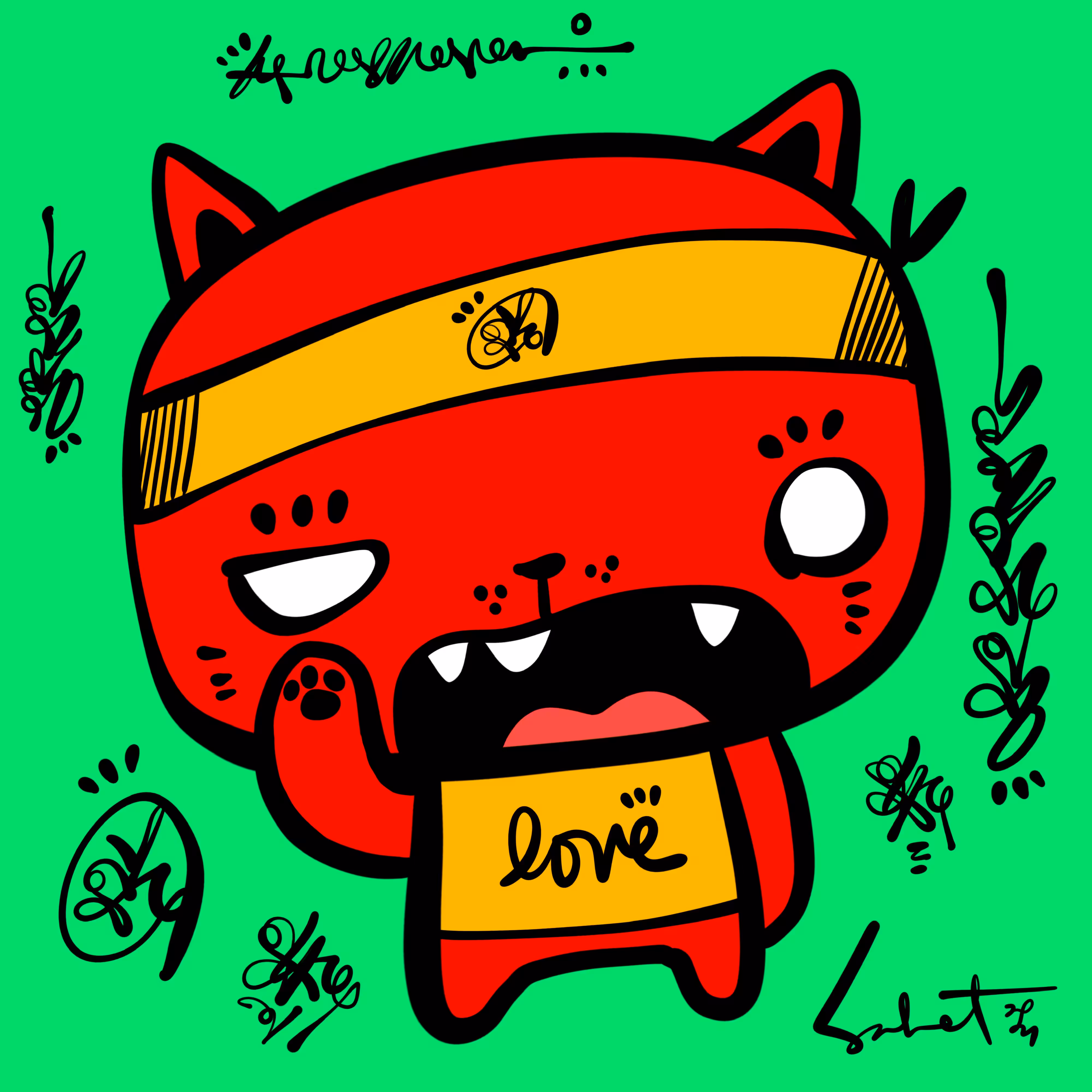 Ugly Kitties by Sabet #266