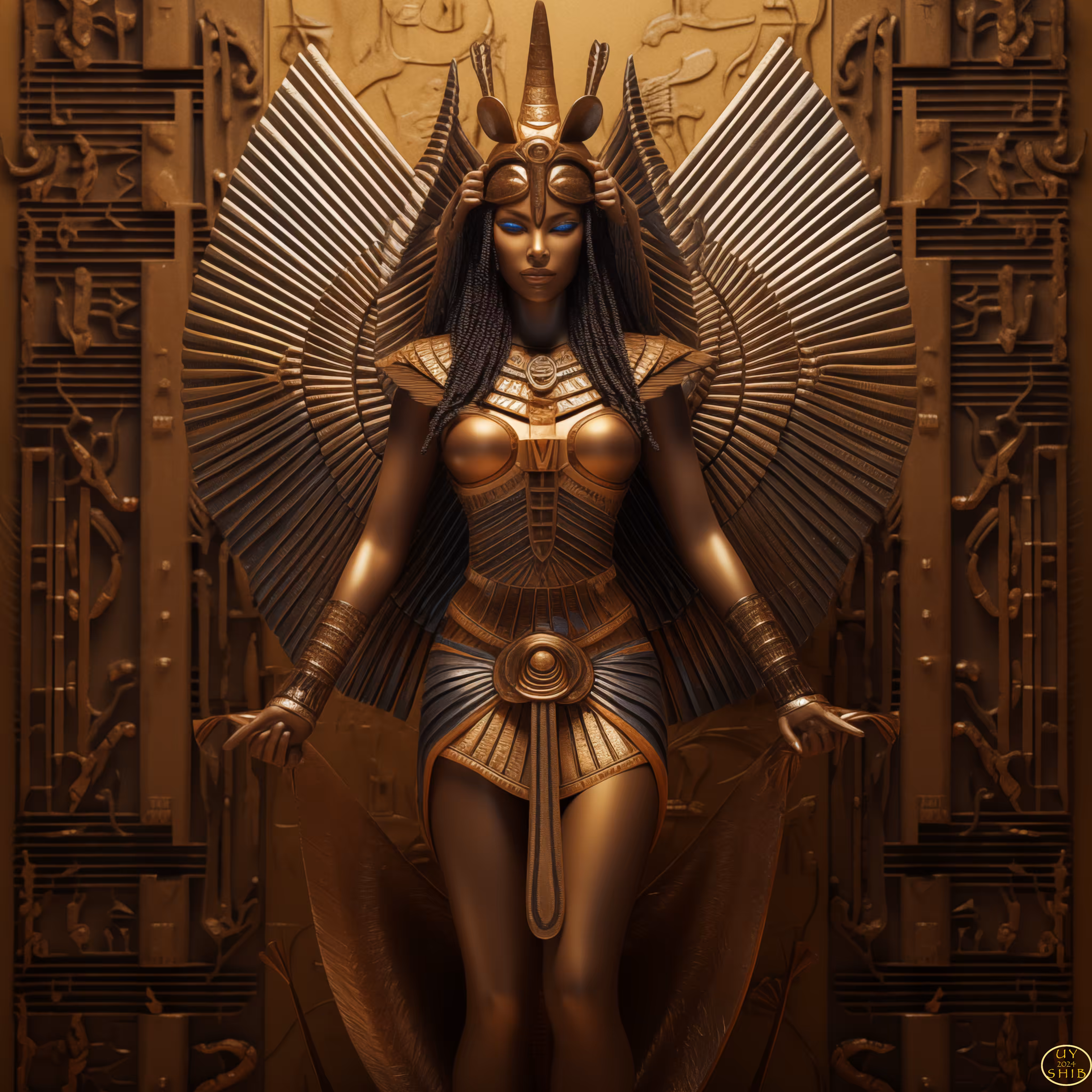 Walk like an Egyptian / Goddess Hathor #2