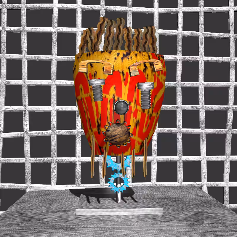 African’s Mask #6